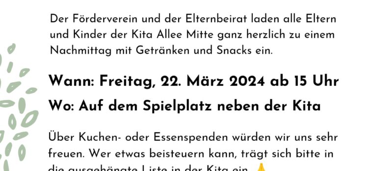 Frühjahrs-Get-Together 22.03.2024